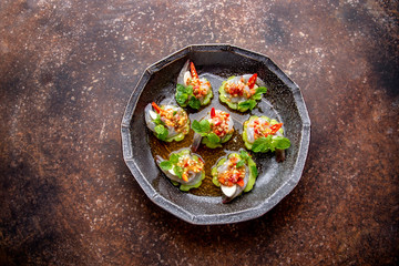 Shrimp in fish sauce, shrimp in fish sauce, hot and spicy, seafood Thai (spicy salad shrimp in fish sauce) , Thai spicy salad