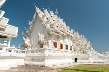 Wat Rongkun - the white temple in Chiangrai, Thailand