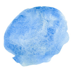 Abstract watercolor background. Classic blue Panton color for your trandy design.