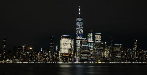 Obraz premium Manhattan z Jersey City