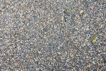 colorful small pebble and stone for background texture