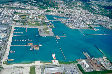 沖縄の航空写真
