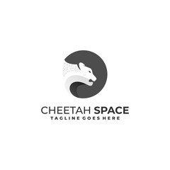 Cheetah Illustration Vector Template