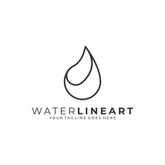 Water Abstract Illustration Vector Template