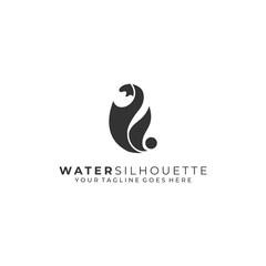 Water Abstract Illustration Vector Template