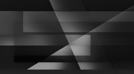 black and white abstract background design with stripes and triangle shapes in bold techno modern angles and lines
