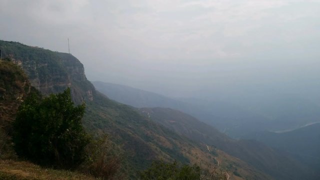 Timelapse of the Chicamocha Valley in Satander, Colombia