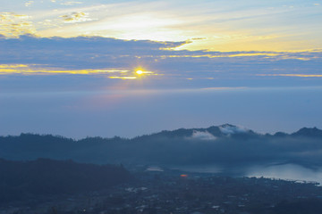 Sunrise at Mount Batur Kintamani