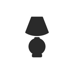 Table Lamp Icon Vector Illustration