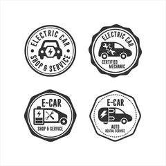 Badge stamps Electrik Car collection