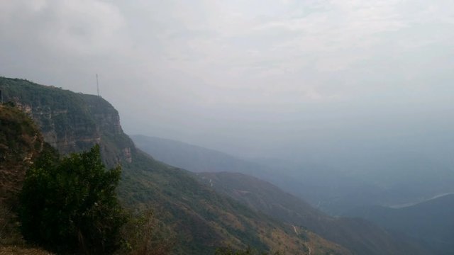 Timelapse of the Chicamocha Valley in Satander, Colombia