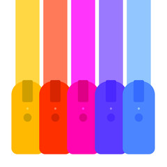 Vaping E-Cigarette illustration smoke background