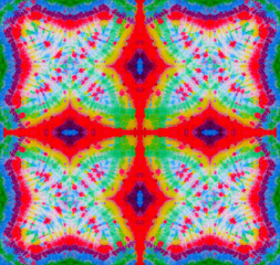 Abstract bright neon pattern. Seamless pattern