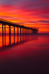 Obraz premium Sunset Long Exposure