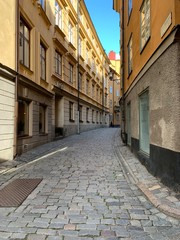 Fototapeta na wymiar Town Stockholm in Sweden 