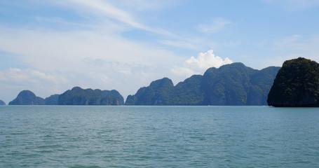 Phang Nga Bay in Thailand Phuket