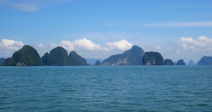 Phang Nga Bay In Thailand Phuket