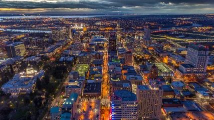 Muurstickers Aerial view of Sacramento © Marcus