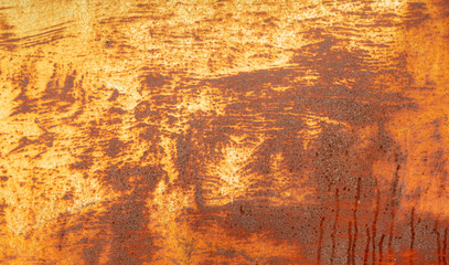 Naklejka premium Rusty metal as an abstract background