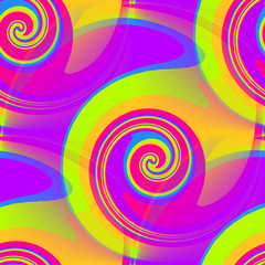 Fototapeta na wymiar Funny colorful swirls. Abstract creative background. 