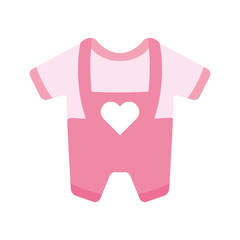 cute clothes baby accessory icon