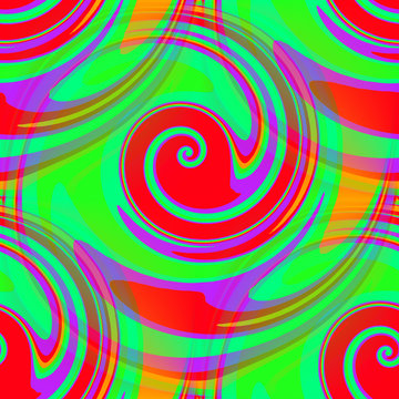 Funny colorful swirls. Abstract creative background. 