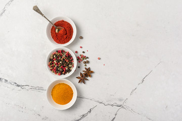 Bright spices for tasty cooking