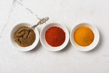 Bright spices for tasty cooking
