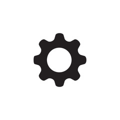 Gear icon symbol vector illustration