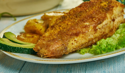 Caribbean Jerk spiced fish