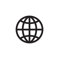 World website icon symbol vector illustration