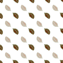 Leaves seamless pattern for fall