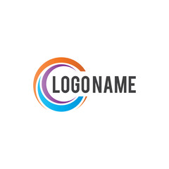 Abstract Vector Logo Design Template. Colorful Abstract Logo Design.