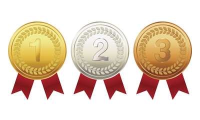 メダル　金　銀　銅