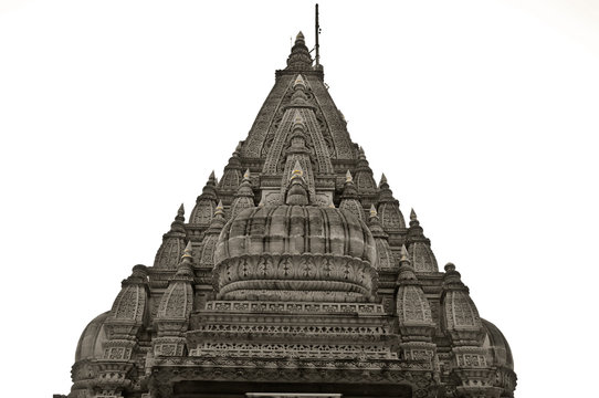 Pune, India- April 13, 2013: Shinde Chhatri, located in Pune, India, is a memorial dedicated to the 18th century military leader Mahadji Shinde. It is one of the most significant landmarks in the city