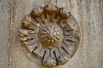 Pune, India- April 13, 2013: Shinde Chhatri, located in Pune, India, is a memorial dedicated to the 18th century military leader Mahadji Shinde. It is one of the most significant landmarks in the city