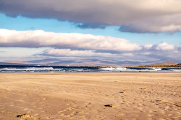 Narin Strand is a beautiful large blue flag beach in Portnoo, County Donegal - Ireland