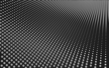 Abstract background. Molecules technology with polygonal shapes, connecting dots and lines. Connection structure. Big data visualization.