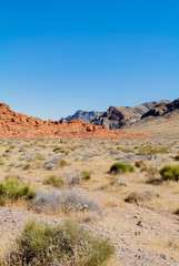 Nevada/ United states of America, USA-October 2nd 2019: valley of fire state park