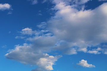 空　雲　秋　晴れ　栃木