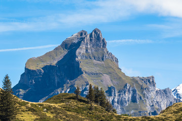 Peak Hahnen in central Switzerland