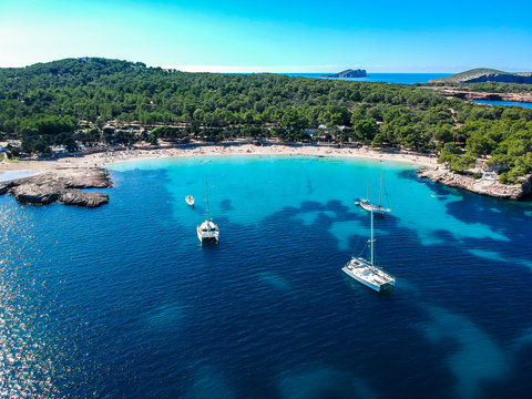 Cala Bassa Beach, ibiza. Spain.