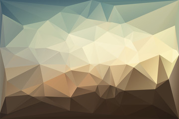 Abstract geometric background with triangles. Vector polygonal texture background. Abstract business background. Vector illustration.