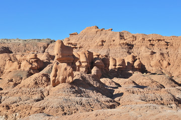 The famous Goblins at Goblin State Park, Utah USA
