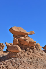 The famous Goblins at Goblin State Park, Utah USA