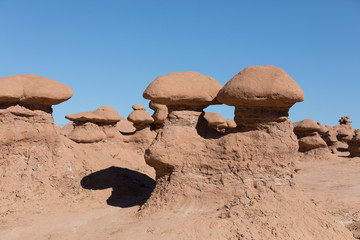 The famous Goblins at Goblin State Park, Utah USA