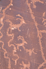 Ancient Native American Petroglyphs from the Desert Southwest of USA