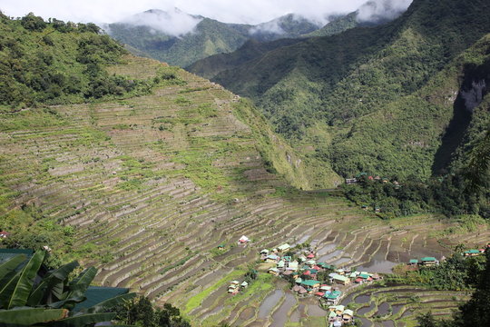 Batad, Reisterrassen Dorf, Ifugao, Philippinen, UNESCO-Weltkulturerbe
