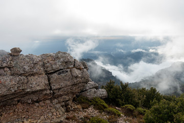 Route through the mont caro of Tarragona