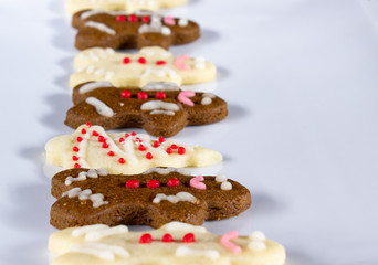 Bright and beautiful cookies for Christmas, New Year.